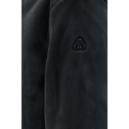 Moose Knuckles Gray Nylon Shell Jacket