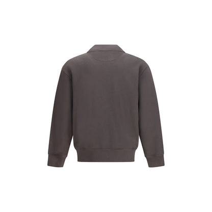 Maison Kitsuné Gray Organic Cotton Sweatshirt