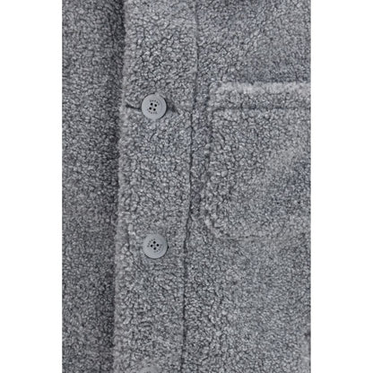 Herno Gray Polyester Full-Length Jacket
