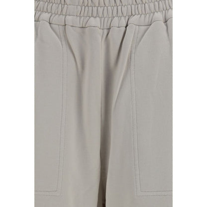 Brunello Cucinelli Beige Cotton Casual Pants