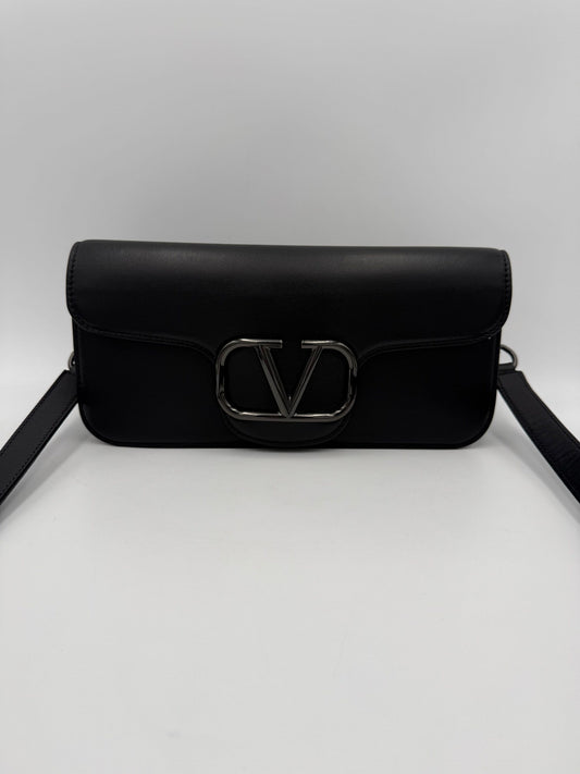 Zweifarbige Ledertasche von Valentino Garavani