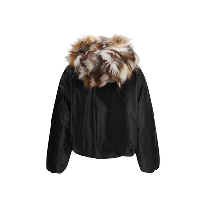 Moose Knuckles Black Lambskin Leather Jacket