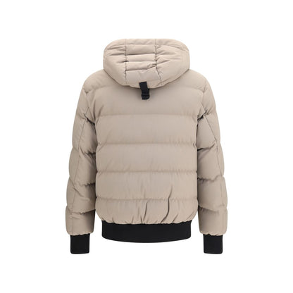 Moose Knuckles Beige Nylon Full-Length Jacket