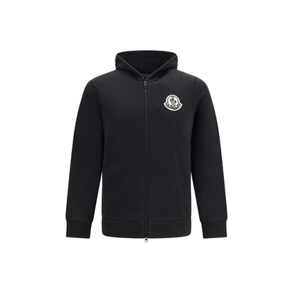 Moncler Black Cotton Sweatshirt