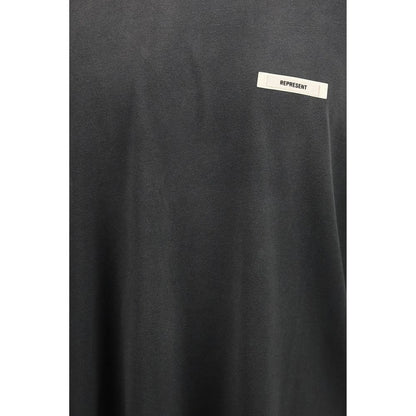 Represent Gray Cotton T-Shirt