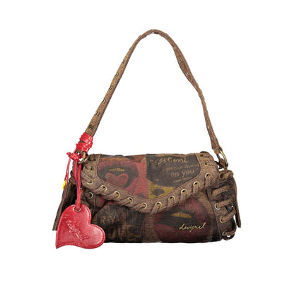 Desigual Brown Cotton Women's Bag