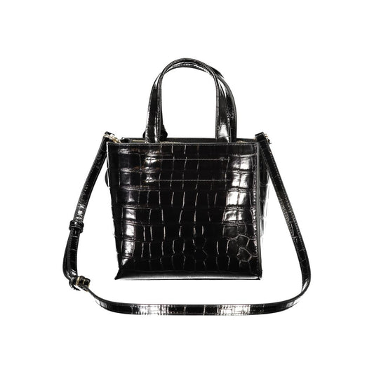 Furla Damenhandtasche aus schwarzem Leder