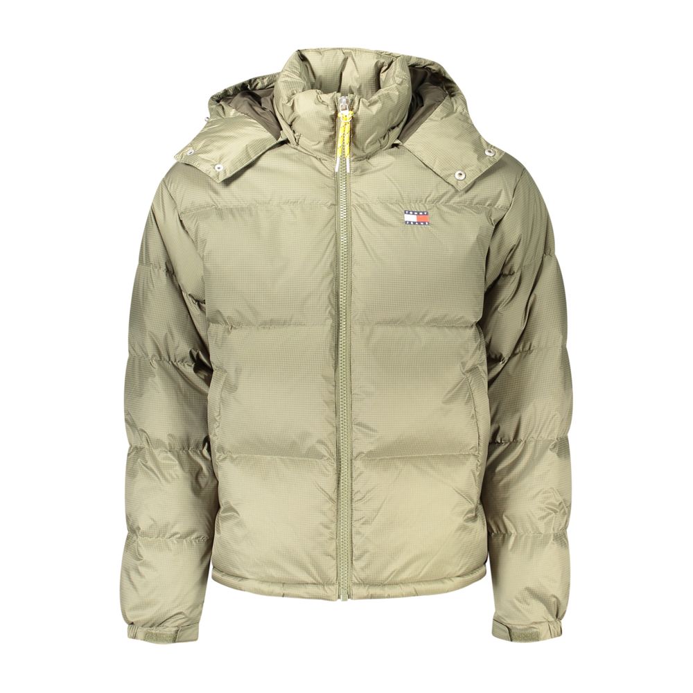 Tommy Hilfiger Green Polyester Full-Length Jacket