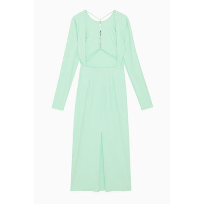 Patrizia Pepe Green Polyamide Casual Dress
