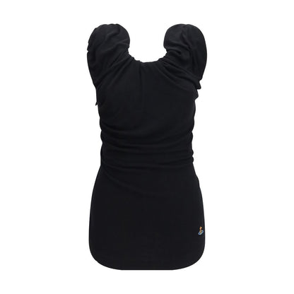 Vivienne Westwood Black Viscose Shortsleeve Shirt