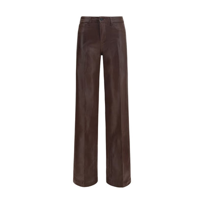L'Agence Brown Cotton Jeans Denim