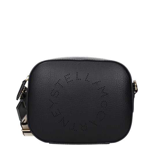 Stella McCartney Umhängetasche aus schwarzem Leder