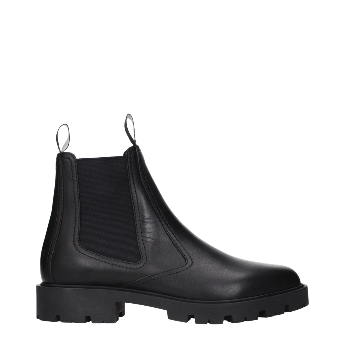 Celine Stiefeletten aus schwarzem Leder