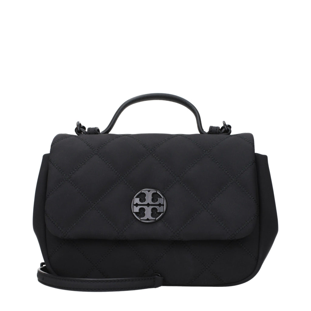 Tory Burch Black Fabric Handbag