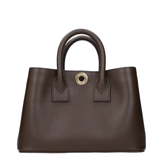 Burberry Handtasche aus braunem Leder