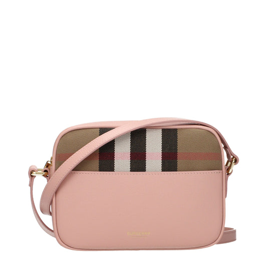 Burberry Umhängetasche aus rosafarbenem Leder