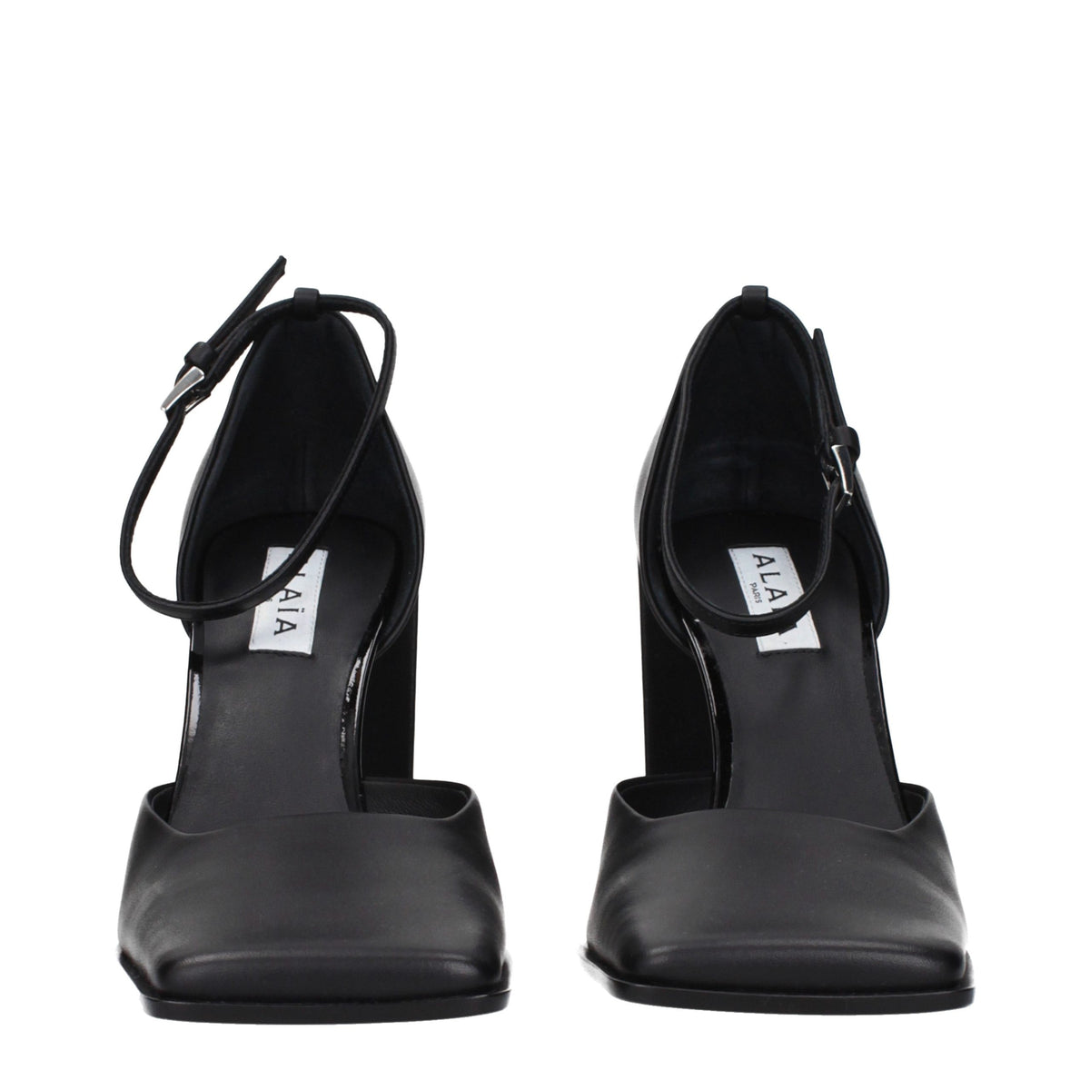 Alaïa High-Heel-Pumps aus schwarzem Leder