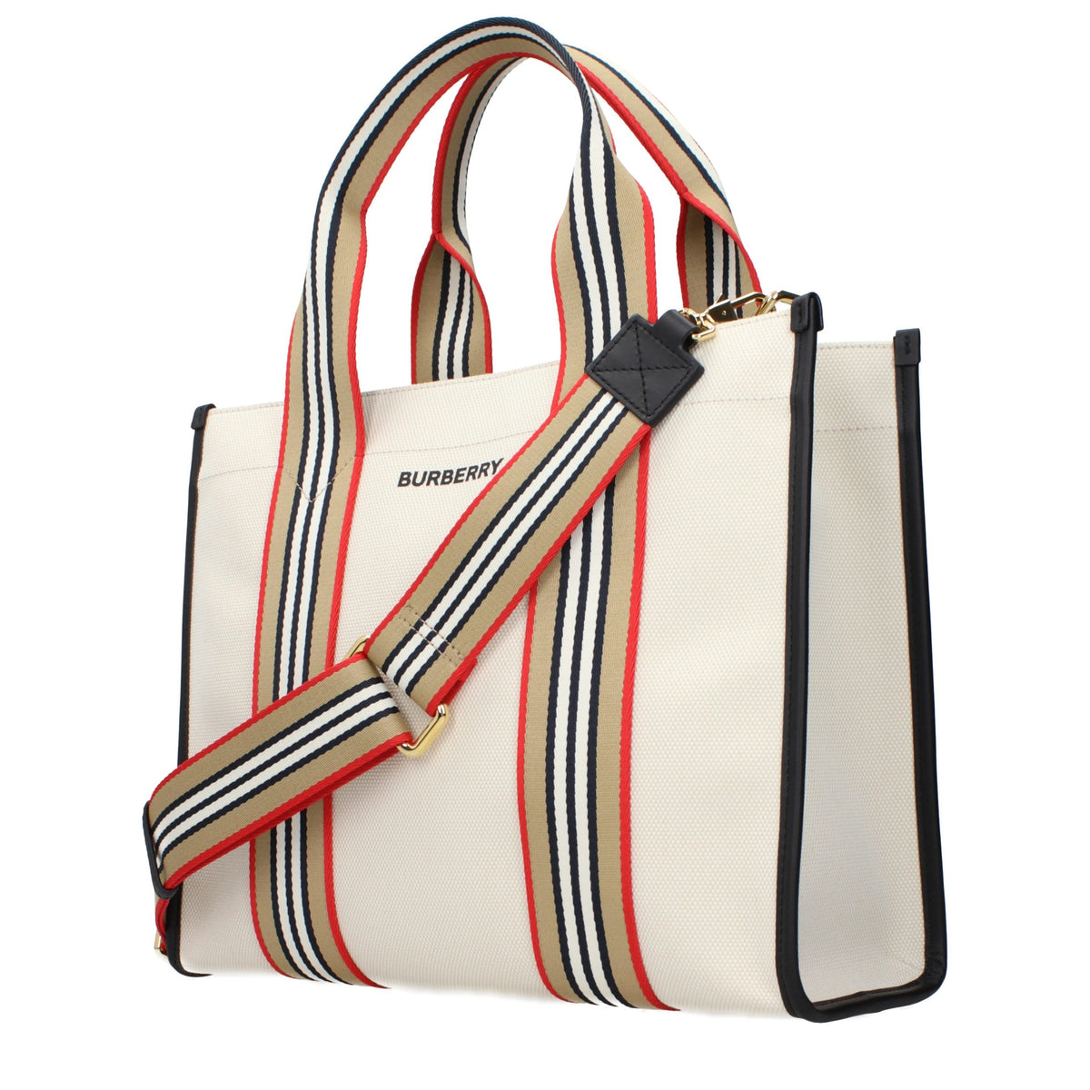 Burberry Handtasche aus beigem Stoff