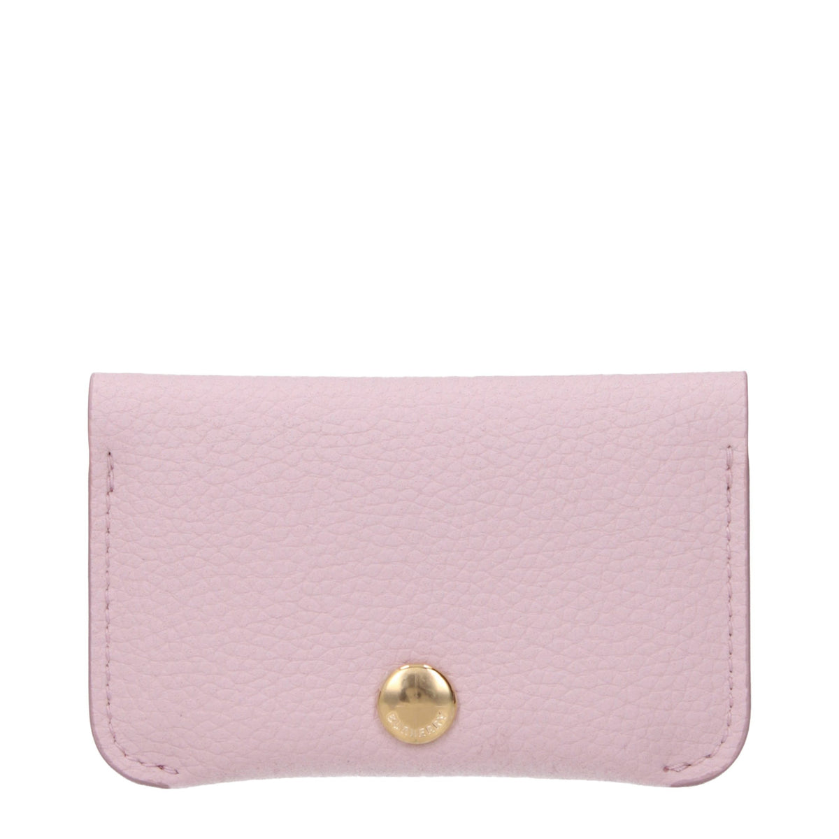 Burberry Kartenetui aus rosa Leder