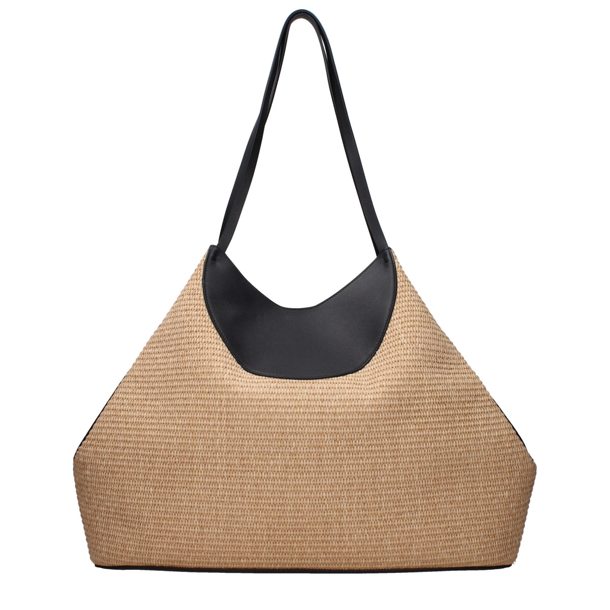 Givenchy Schultertasche aus beigem Bast
