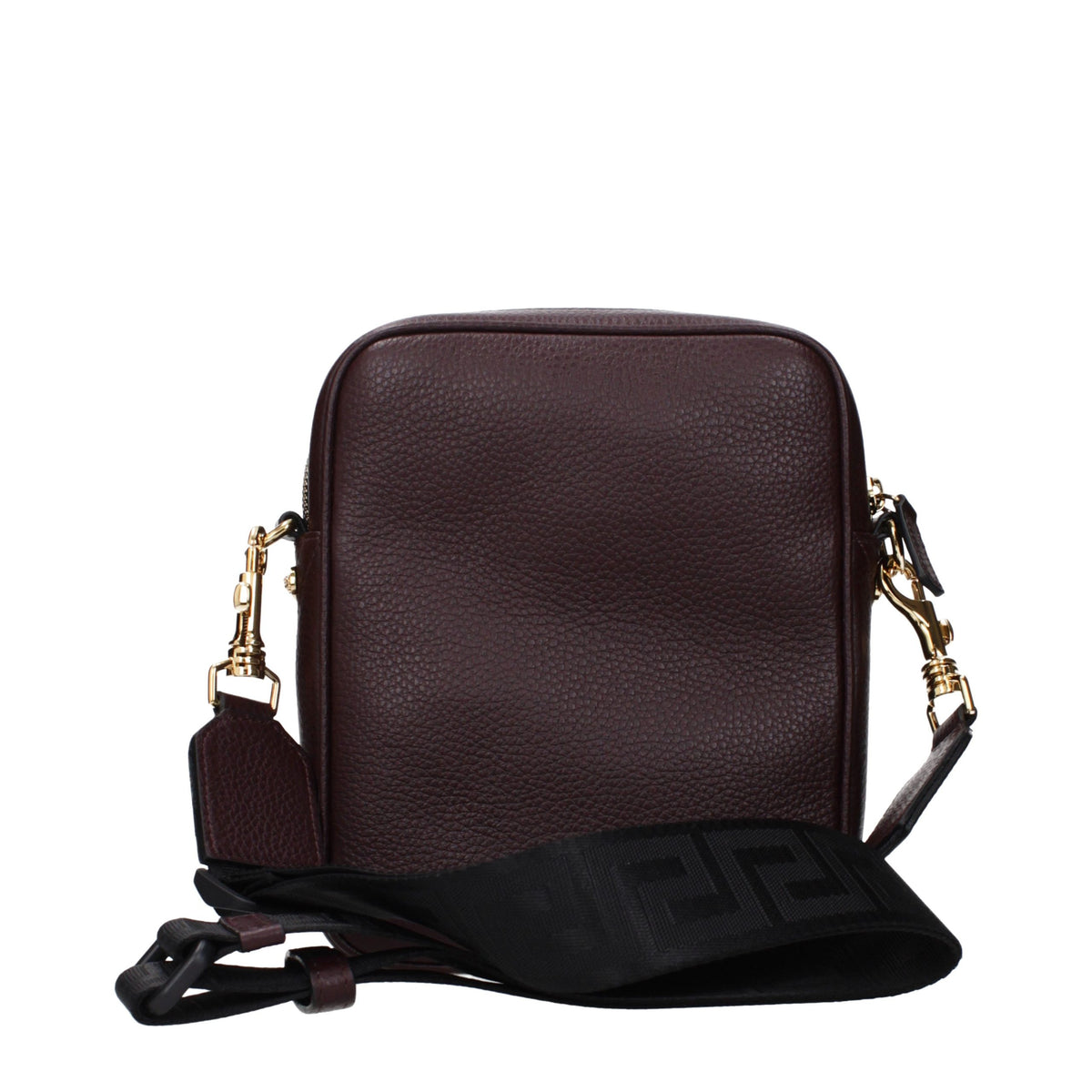 Versace Umhängetasche aus lila Leder