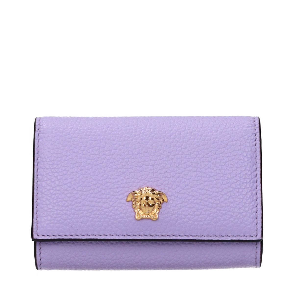 Versace Geldbörse aus lila Leder