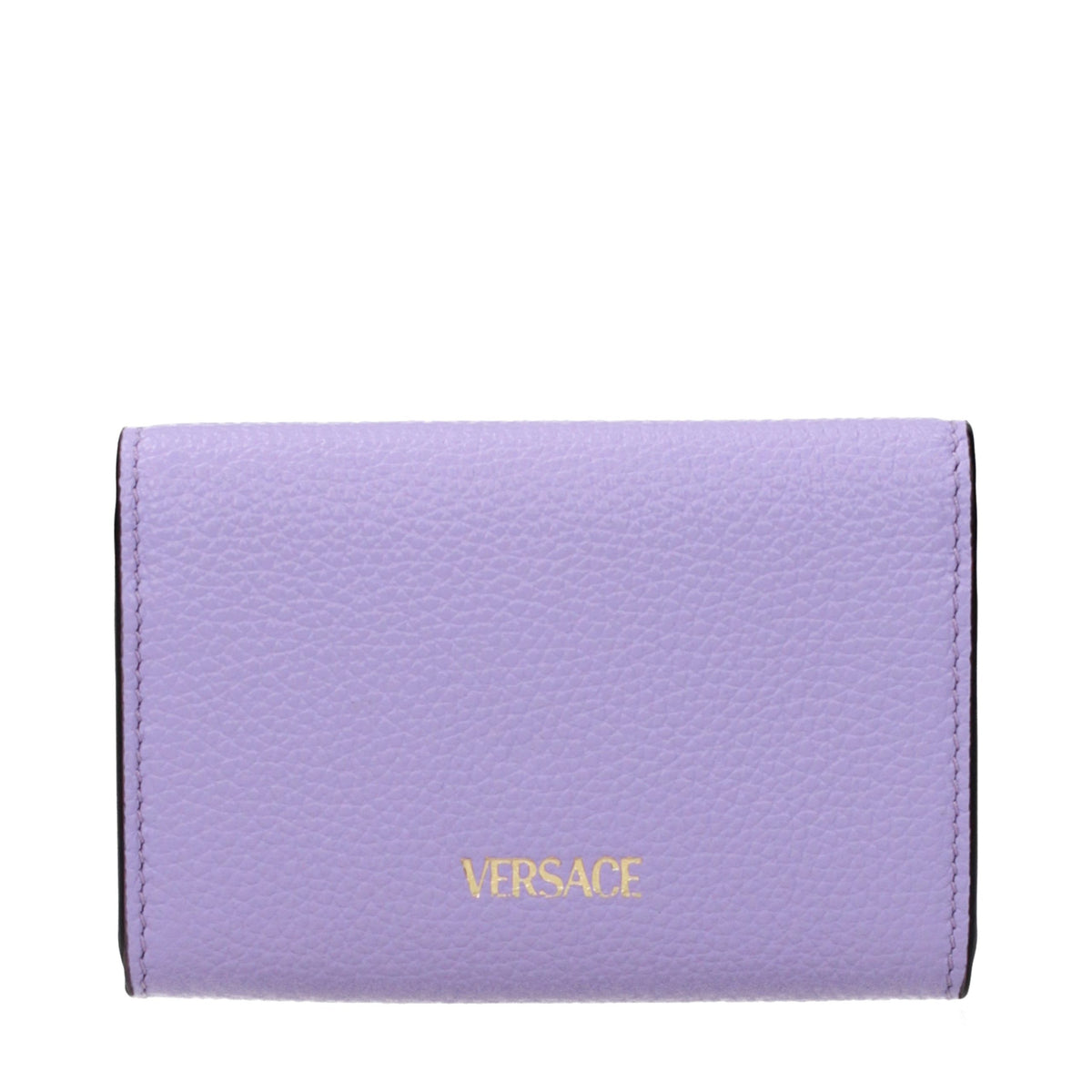 Versace Geldbörse aus lila Leder
