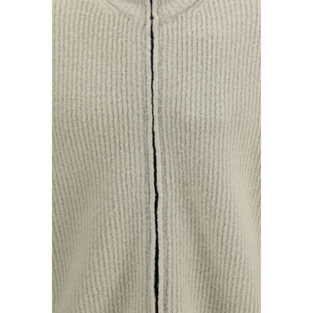C.P. Company Beige Wool Oves Aries Cardigan