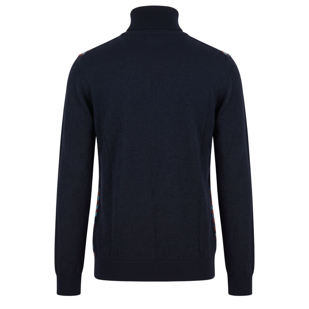 Roberto Pepe Luxury Red Wool Men's Sweater