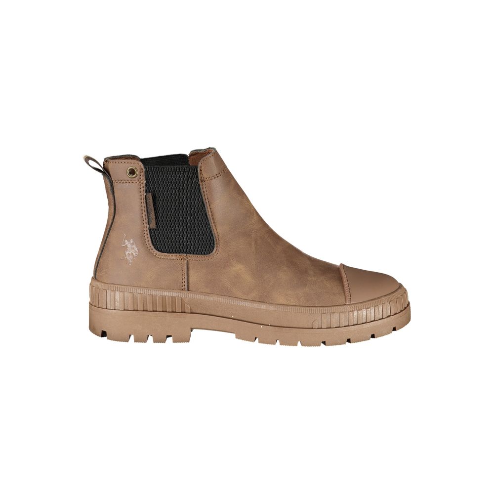 U.S. POLO ASSN. Brown Polyurethane Women's Boot