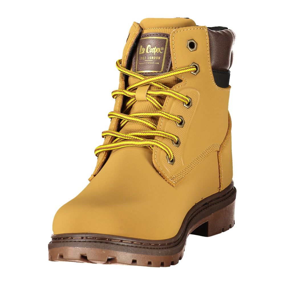 LEE COOPER Yellow Polyurethane Men's Boot