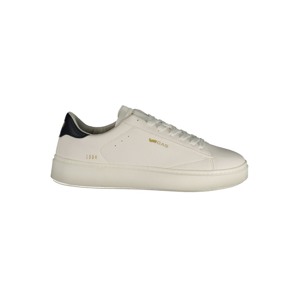 Gas Bianco Polyurethane Uomo Sneaker