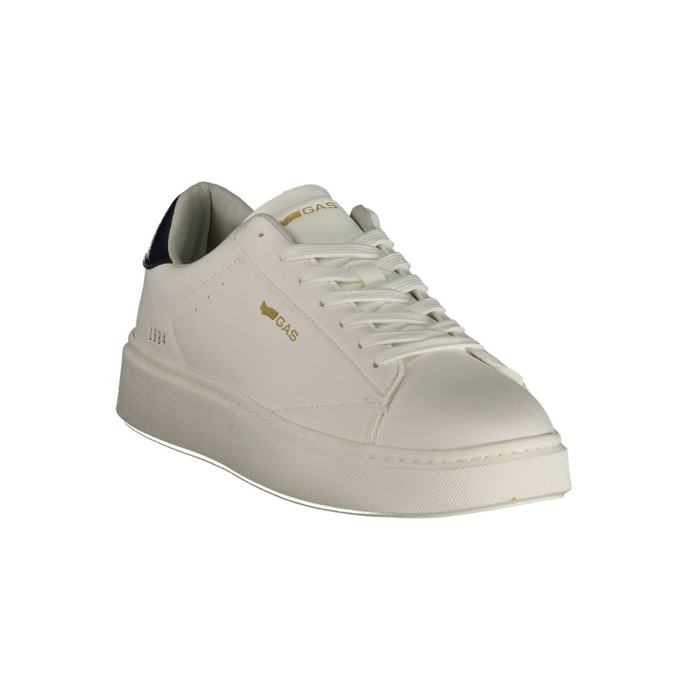 Gas Bianco Polyurethane Uomo Sneaker
