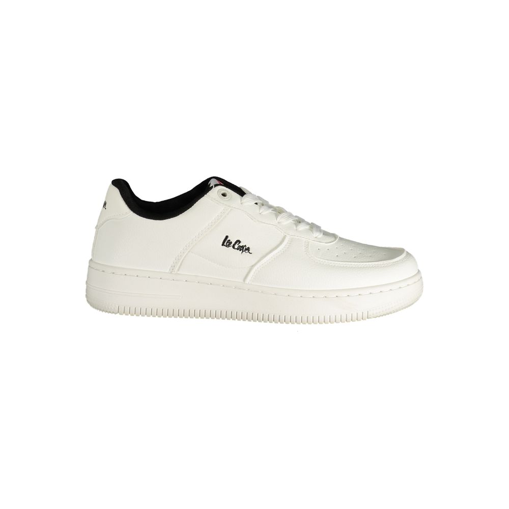 LEE COOPER White Polyurethane Men's Sneaker