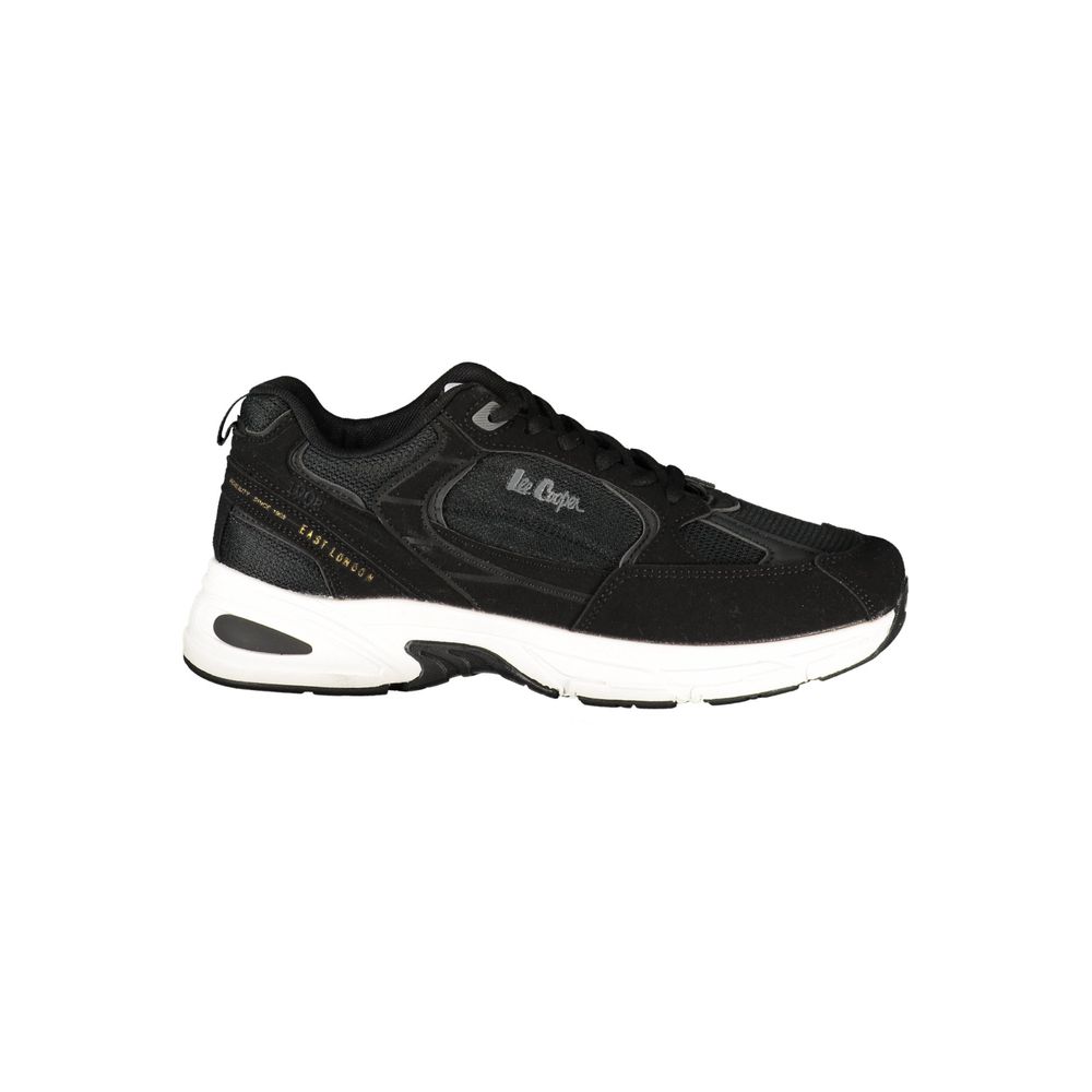 LEE COOPER Black Poliuretano Men's Sneaker
