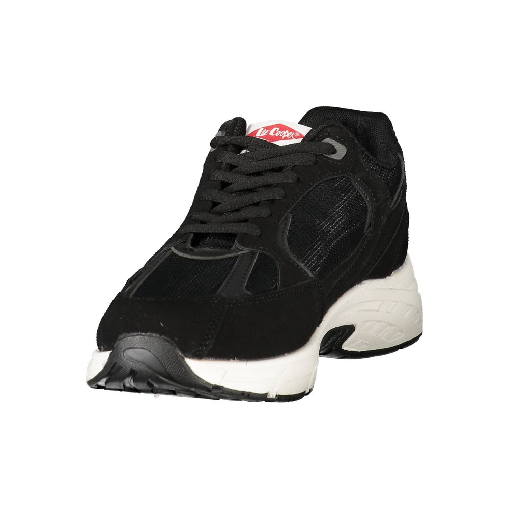 LEE COOPER Black Poliuretano Men's Sneaker