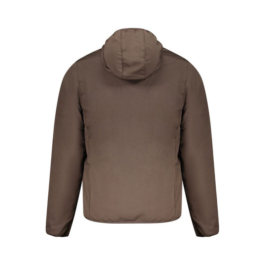 Accademia Militare Brown Polyester Men's Jacket