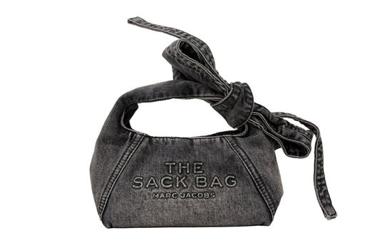 Marc Jacobs The Bow Denim Sack Bag Purse