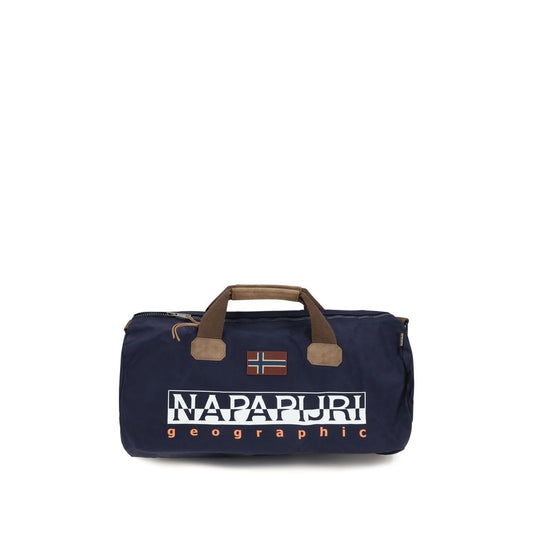Napapijri Blue Cotton Shoulder Bag