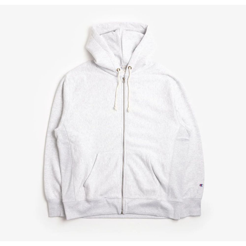 Champion White Cotton Sweatshirt