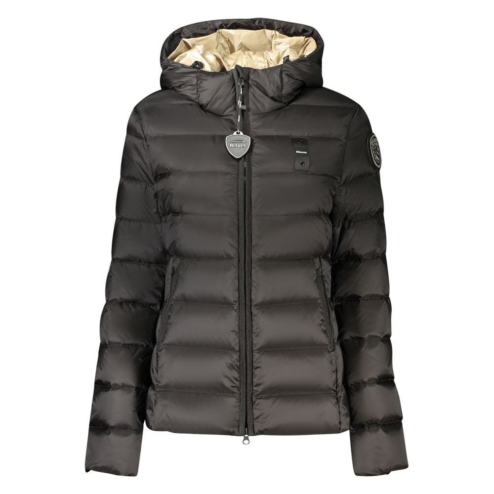 Blauer Black Polyamide Women's Jacket