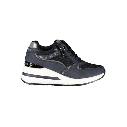 Laura Biagiotti Blue Polyurethane Women's Sneaker