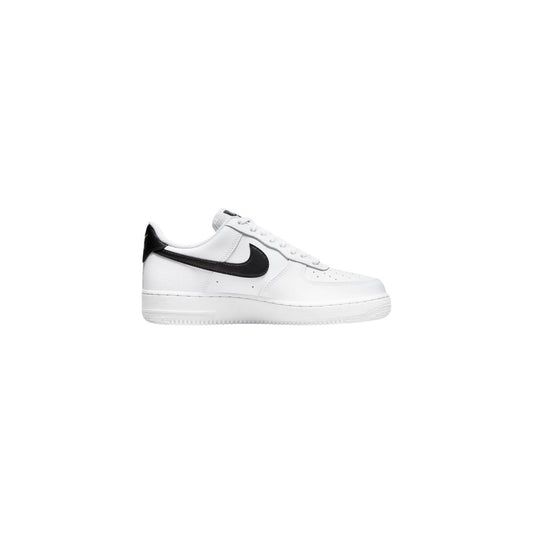 Nike Black And White Leather Low Top Sneakers