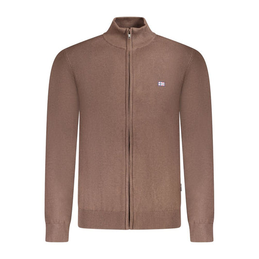 Norway 1963 Brown Polyester Men's Sweater