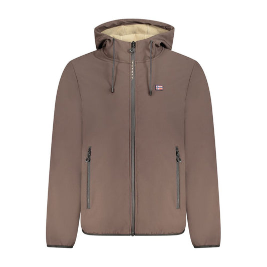 Norway 1963 Brown Polyester Men's Jacket