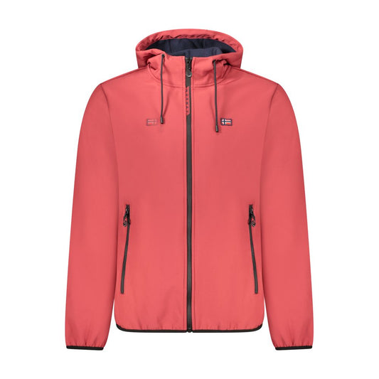 Norway 1963 Rosso Polyester Men Jacket