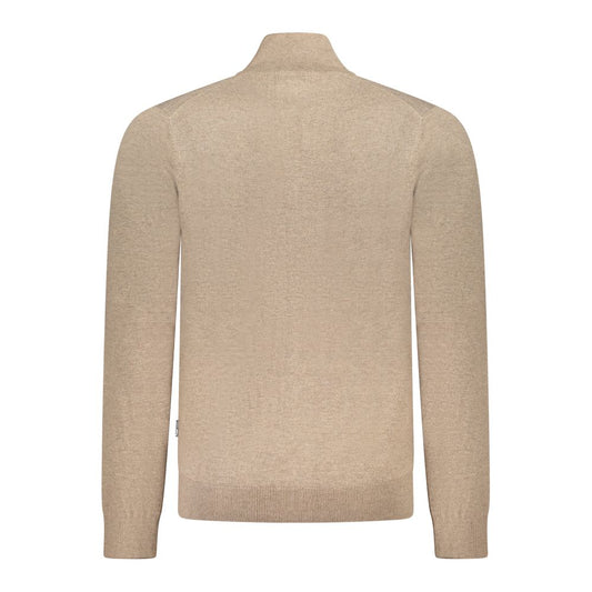 Norway 1963 Brown Polyester Men's Cardigan