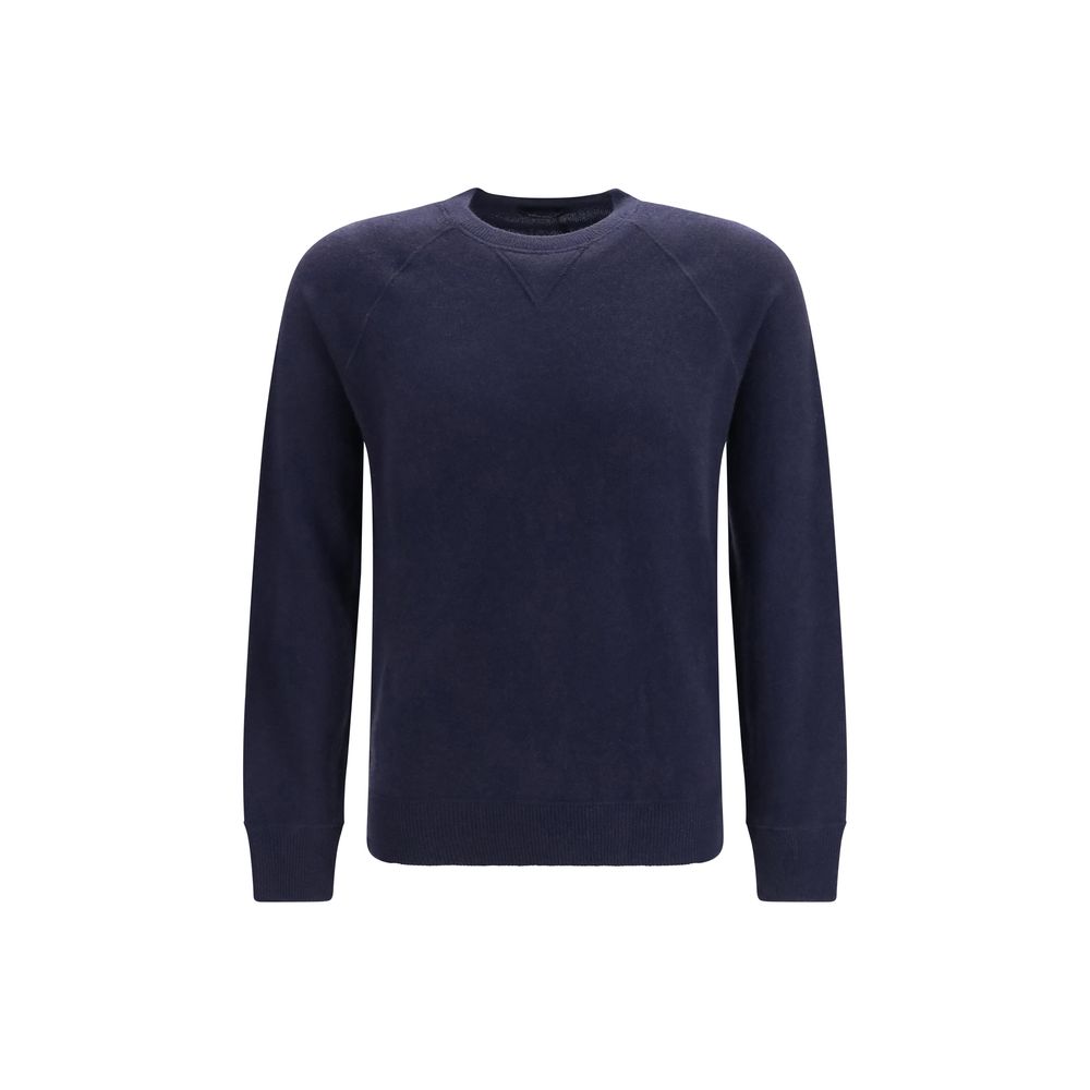 Aragona Cashmere Blue Cashmere Sweater