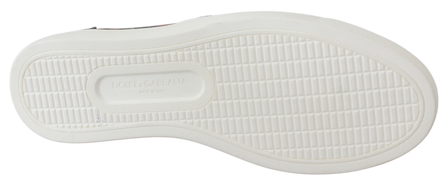 Dolce &amp; Gabbana Leder Leopard #dgfamily Loafer Schuhe