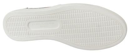 Dolce &amp; Gabbana Leder Leopard #dgfamily Loafer Schuhe